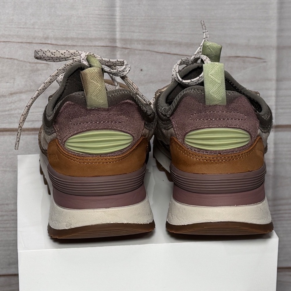 Merrell Alpine Hiker Womens Tan Brown Olive Purple Sneakers J006090 Size 8.5 - Picture 4 of 6